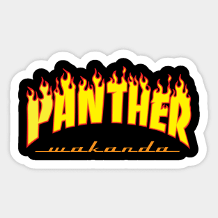 Skate Wakanda Sticker